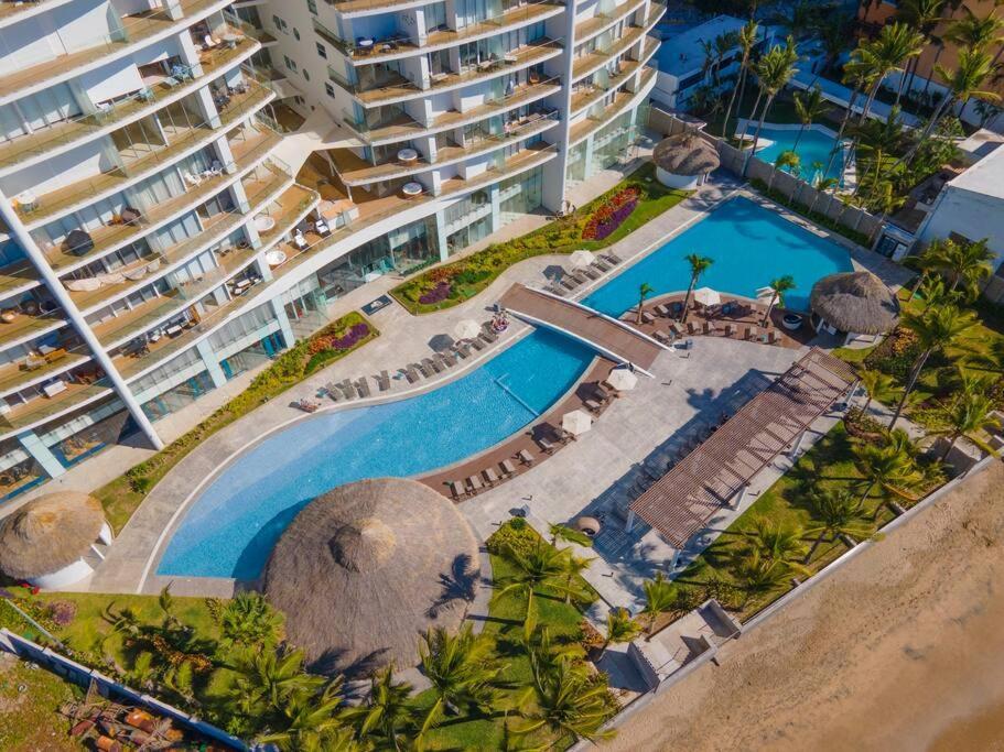 Lujo En Las Alturas Vista Al Mar A Pie De Playa Mazatlán Buitenkant foto