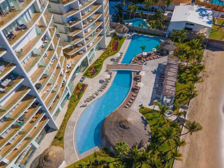 Lujo En Las Alturas Vista Al Mar A Pie De Playa Mazatlán Buitenkant foto